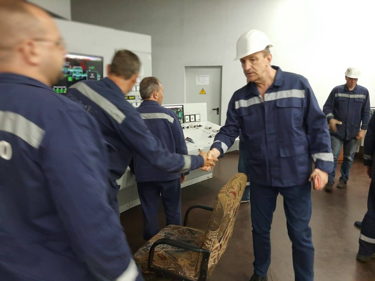 Олександр Корчинський відвідав Вуглегірську теплову електростанцію