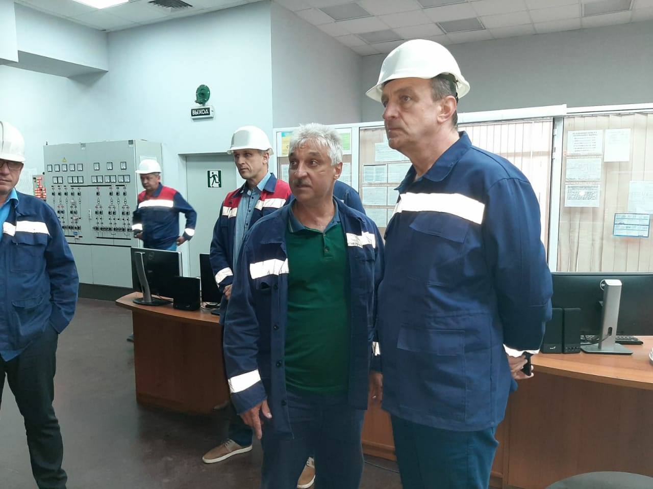 Олександр Корчинський відвідав Вуглегірську теплову електростанцію